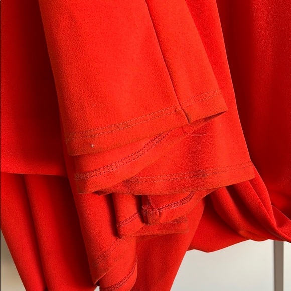 Jay Godfrey Red Formal Gown with Front Slit | 10 - Picture 7 of 8